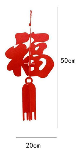 12 Uds. De Decoraciones Colgantes De Año Nuevo Chino,
