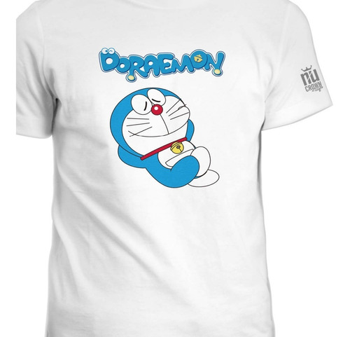 Camiseta Doraemon El Gato Cósmico Anime Ink 1