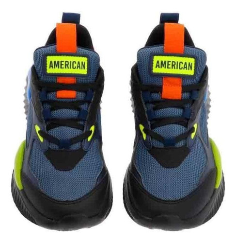 Imagen 2 de 5 de Tenis American Fire Deportivo Niño Modernos