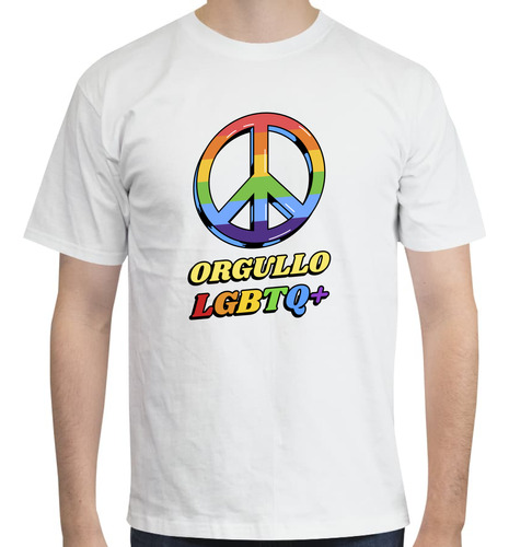 Playera Moda Amor Y Paz Orgullo - Unisex - Peace Pride