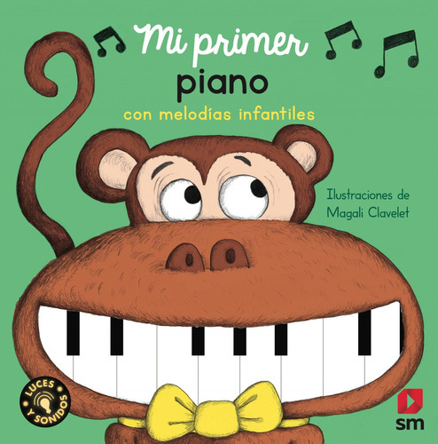 Libro: Mi Primer Piano Con Melodias Infantiles. Vv.aa.. Sm