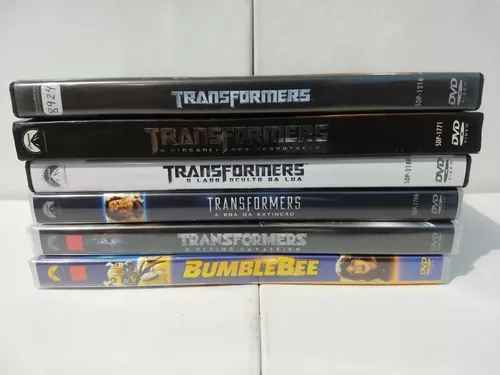 Dvd - Transformers - Coleção Completa - 6 Filmes