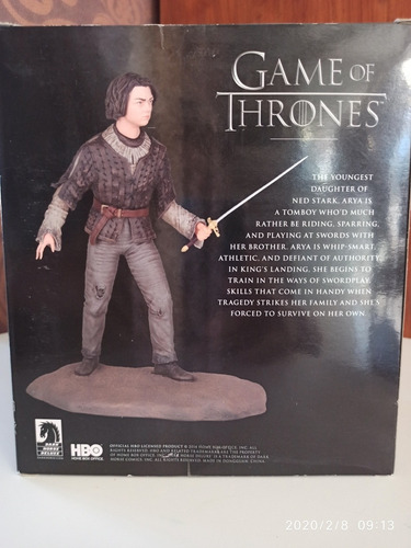 Arya Stark - Game Of Thrones Dark Horse Deluxe