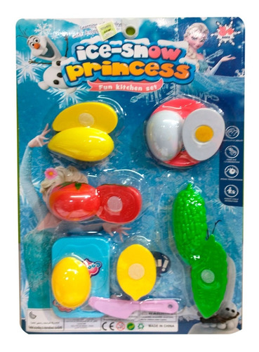 Set Frutas Y Verduras C Velcro Ice Snow Fema 581 Canalejas