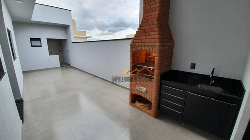 Casa Com 3 Dormitórios À Venda, 105 M² Por R$ 600.000,00 - Condomínio Village Moutonnée - Salto/sp - Ca1706