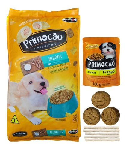 Comida Primocao Junior Perro Cachorro 20 Kg + Regalo + Envío