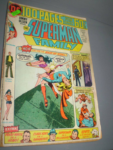 Superman Family Nº 165 Comic Dc 1974 100 Paginas Supergirl