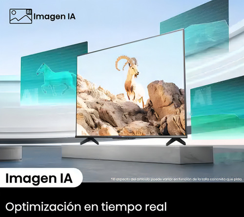 TV de 50" Hisense Q6N 50Q6N con pantalla QLED 4K