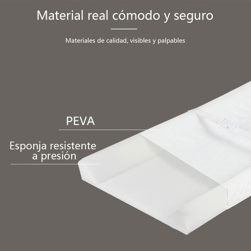 Mudador Anatómico 10 Cms De Alto + Funda De Tela