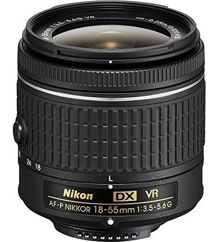Nikon Af-p Dx Nikkor 18-55mm F / 3.5-5.6g Lente Vr Para Cama