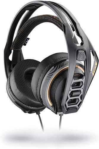 Diadema Gamer Nacon Rig 400 Pro Hc Headset Alámbrico Color Negro