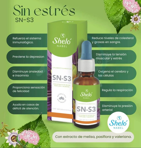 Dulces Sueños + Sns3 Shelo Nabel Ansiedad Insomnio + Regalo