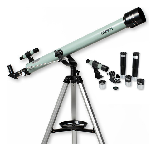 Carson Stara 60az Telescopio Refractor Para Ninos Y Adultos