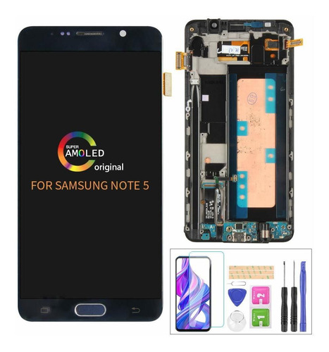 Modulo Lcd Azul Para Samsung Note 5 N920 Sm-n920a N920i N920