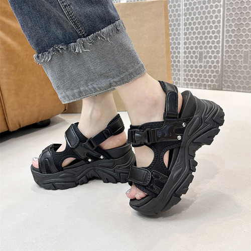Sandalias For Mujer Zapatos De Cómodas Plataforma Deportes