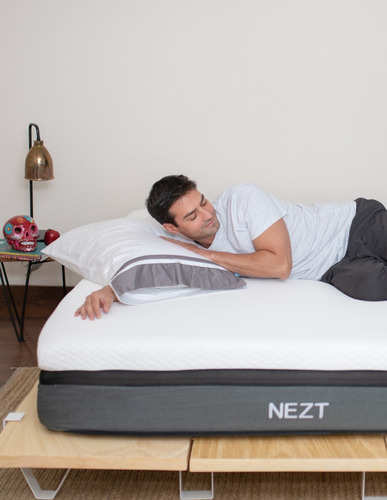 Combo 1. Colchón Y 2 Almohadas Nezt - Tamaño Queen Size.