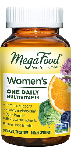 Megafood Mujer One Daily Multivitamínico X 90 Tabletas