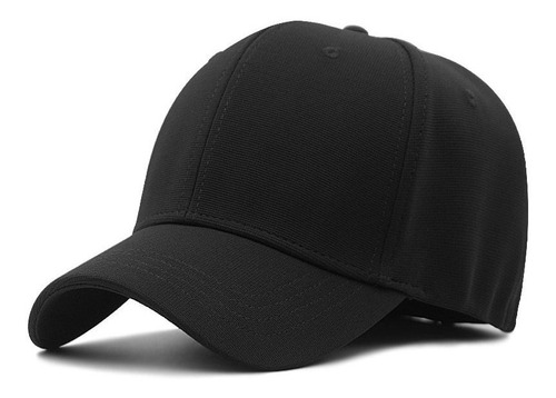 Gorra Plana Para Hombre, Talla Grande, Con Cierre En La Part