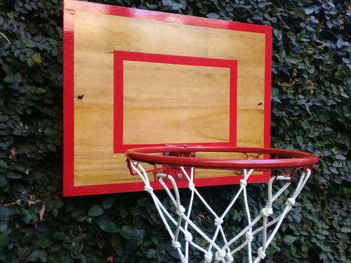 Imagen 5 de 12 de Aro De Basquet Infantil Con Tablero Mini