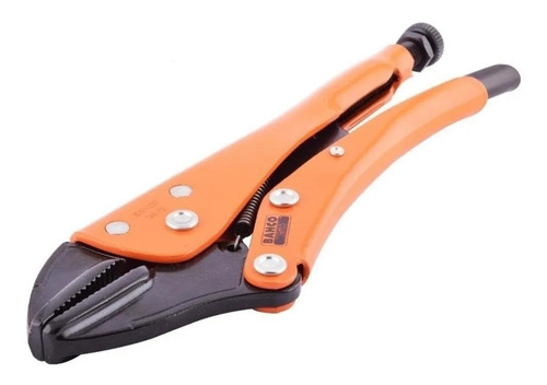 Imagen 2 de 6 de Pinza De Presión Gripon Boca Curva 10 235 Mm 137-10 Bahco