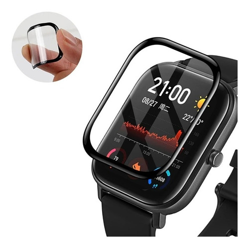 Kit 2x Película Nanogel 3d P/ Smartwatch Amazfit Gts 2 Mini