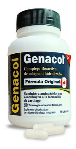 Imagen 1 de 5 de Colágeno Hidrolizado Genacol® X 90 Cápsulas