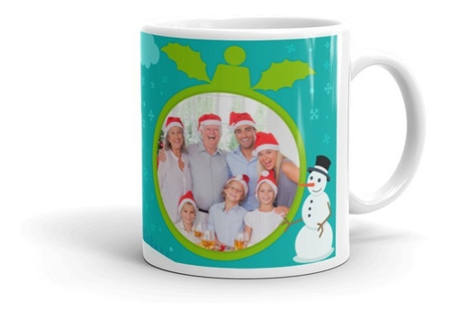 Mug Feliz Navidad Con Tu Foto