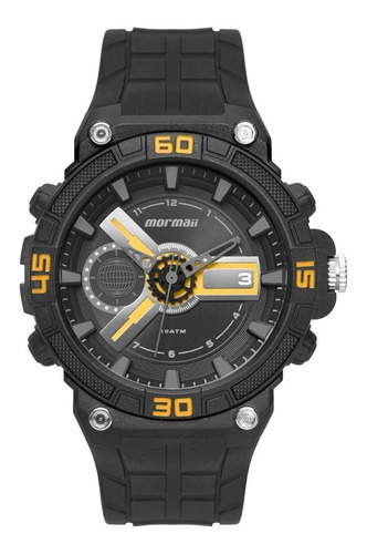 Relógio Mormaii Masculino Wave Preto Moy120ab/8y