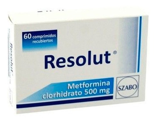 Resolut® 500mg X 60 Comprimidos - Metformina