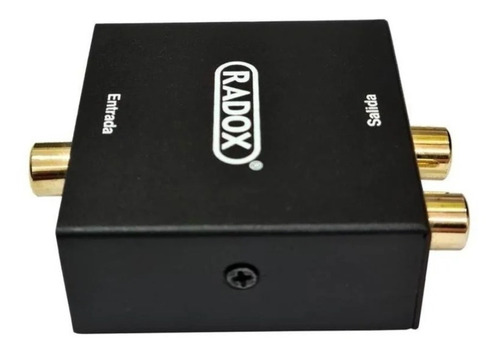 Convertidor De Audio Digital (toslink) A Analogo (rca) 