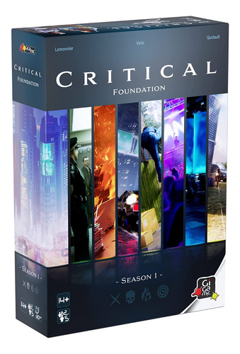 Critical Foundation Juego De Rol Cooperativo Gigamic