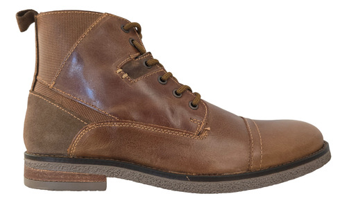 Botas Botines Hombre Vestir Christian Gallery 3801-1pg Cafe