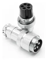 Comprar Conector 5 Pines Aviacion Aereo Macho Hembra Gx16 Ph Ventas
