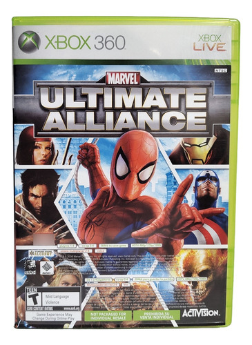 Forza Motorsport 2 + Marvel Ultimate Alliance Xbox 360