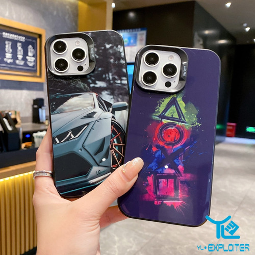 Capa Holográfica Para Xiaomi (jmq) Lamborghini Poco X6 Pro