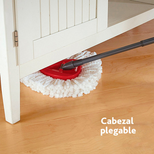 Imagen 2 de 4 de Repuesto Trapeador Mop Microfibra Easywring And Clean Vileda