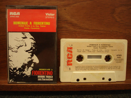 Homenaje A Fiorentino Troilo Con Fiorentino Cassette Rca