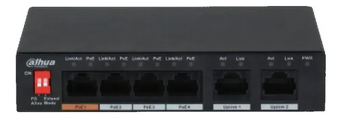 Switch Desk N/a 6 Puertos 4poe+ 10/100 Mbps Dahua Technology