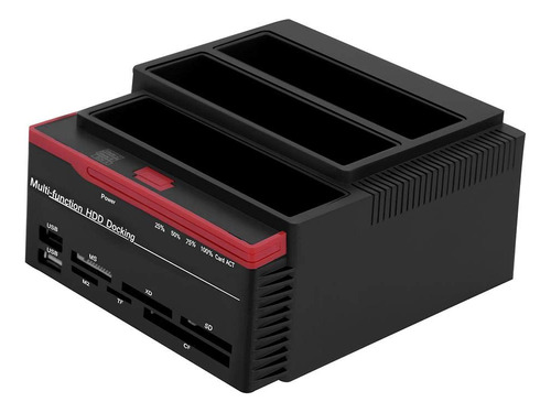 Vipxyc Sata Hdd Docking Usb 3.0 2.5 3.5  Dual-bay Estacion