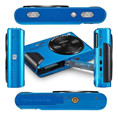 Camara Digital Altruewit 48mp 4k Modo Macro Panel Tft Azul