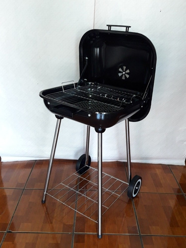 Imagen 8 de 8 de Parrilla De Carbon, Churrasquera O Azador. Nueva. Con Rodos