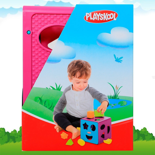 Playskool Cubo Formas Geometricas Juego Didactico Para Bebe
