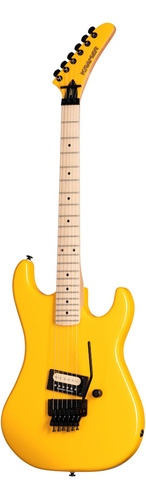 Kramer Baretta Kbvbbf1 Bby Guitarra Eléctrica Trémolo Yellow Color Amarillo Material del diapasón Arce Orientación de la mano Diestro