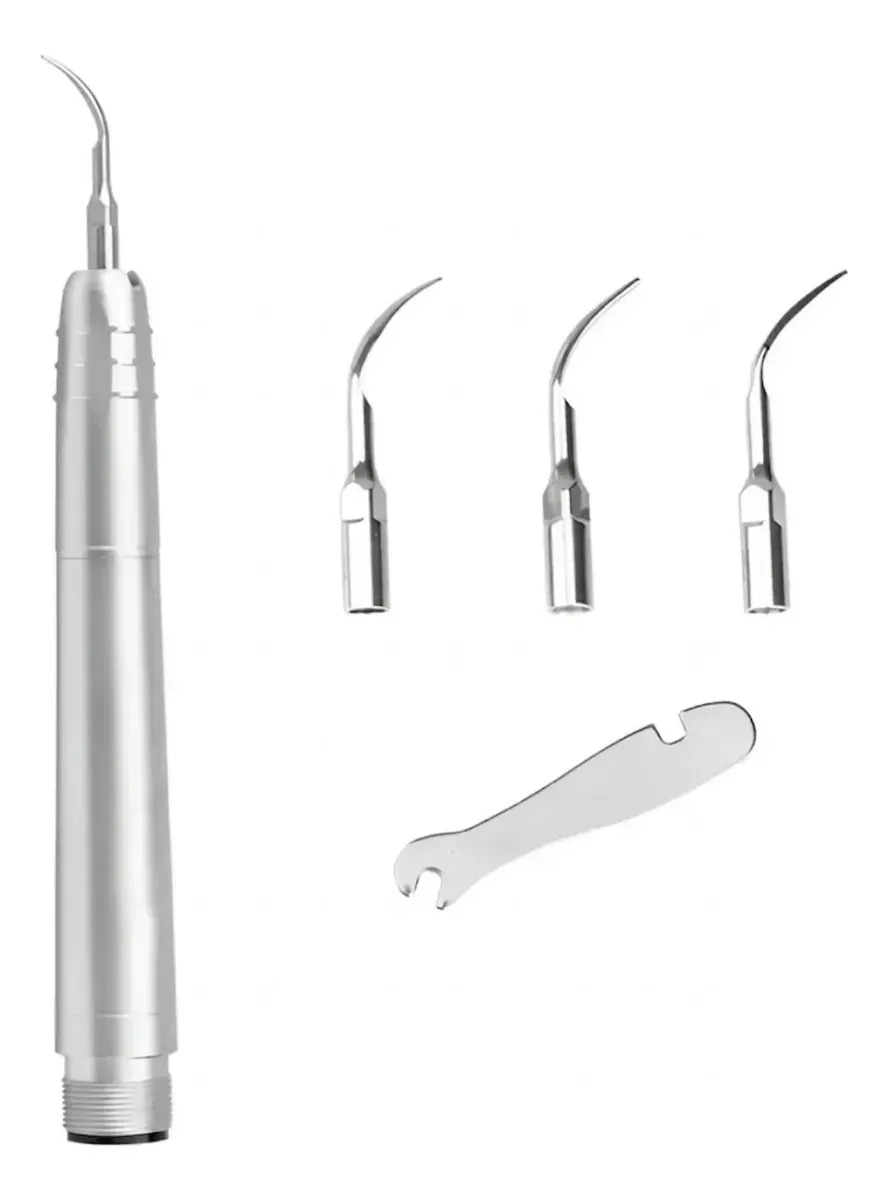 Cavitador Ultrassônico com 3 Pontas e Chave para Remoção de Tártaro
