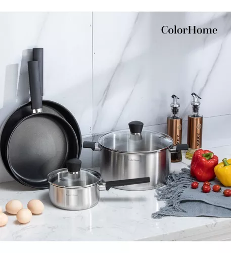 Estante Organizador Para Ollas y Sartenes Cocina 4 Repisas Colorhome  CHRACK2