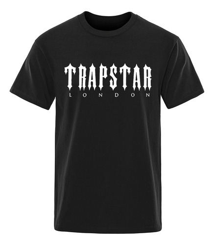 Nm G Playera Estampada Con Letras De Trapstar London