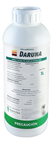 Insecticida Organico Neem+canela+clavo Amplio Espectro 1 Lt