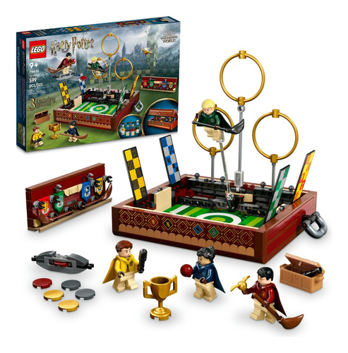 Kit Lego Harry Potter Baúl De Quidditch 76416 599 Piezas