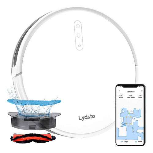 Robô Aspirador De Pó Lydsto G1 Limpeza Automática 4000pa Compatível Com Mi Home Bivolt