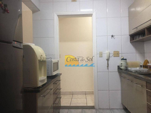Imagem 7 de 15 de Apartamento Com 1 Dormitório À Venda, 55 M² Por R$ 260.000 - Vila Guilhermina - Praia Grande/sp - Ap15900